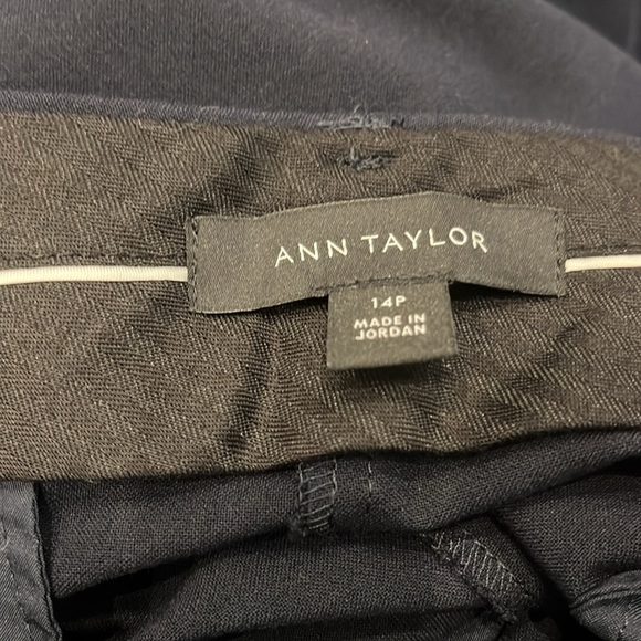 EUC Ann Taylor Navy Trouser - Picture 4 of 4